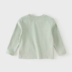 Dave&Bella Toddler Girls/Boys Multi-color Playful Print Soft Cotton T-shirt Tops