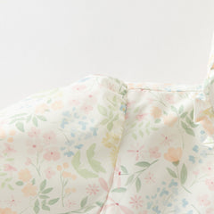 Dave&Bella Toddler Girls Adorable Daisy Print Beige Outwear Hooded Casual Jackets