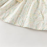 Dave&Bella Toddler Girls Adorable Daisy Print Beige Outwear Hooded Casual Jackets