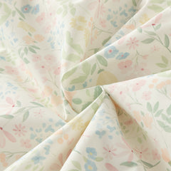 Dave&Bella Toddler Girls Adorable Daisy Print Beige Outwear Hooded Casual Jackets