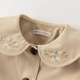 Dave&Bella Toddler Girls Fashion Khaki Outwear Coats