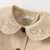 Dave&Bella Toddler Girls Fashion Khaki Outwear Coats