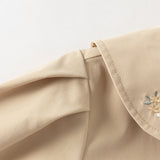 Dave&Bella Toddler Girls Fashion Khaki Outwear Coats