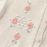 Dave&Bella Toddler Girls Cute Apricot Outwear Soft Cotton Cardigans