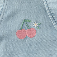 Dave&Bella Toddler Girls Fashion Blue Long Sleeve Soft Denim Jackets