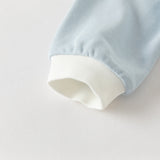 Dave&Bella Baby Boys Casual Blue Chinese-style Cotton Comfortable Rompers