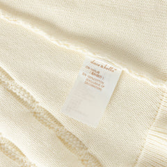 Dave&Bella Kids Girls Pearl White Long Sleeve Soft Cotton Sweater Cardigans