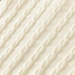 Dave&Bella Kids Girls Pearl White Long Sleeve Soft Cotton Sweater Cardigans