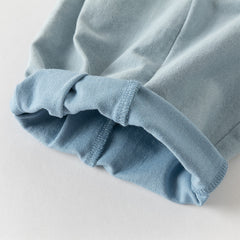 Dave&Bella Toddler Girls Fashion Denim Blue Lightweight Wide Jeans