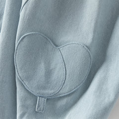 Dave&Bella Toddler Girls Fashion Denim Blue Lightweight Wide Jeans