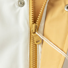 Dave&Bella Toddler Boys Sunset Yellow Turtle Outdoor Waterproof Lightweight Jackets