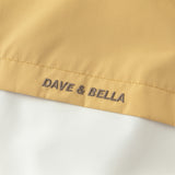 Dave&Bella Toddler Boys Sunset Yellow Turtle Outdoor Waterproof Lightweight Jackets