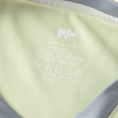 Dave&Bella Toddler Boys Casual Grey Green Long Sleeve T-shirt Pant Suits