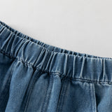 Dave&Bella Toddler Boys Fashion Denim Blue Loose Casual Jeans