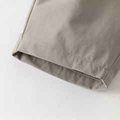 Dave&Bella Toddler Boys Summer Grey Lightweight Elastic Loose Pants