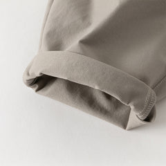 Dave&Bella Toddler Boys Summer Grey Lightweight Elastic Loose Pants