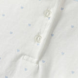 Dave&Bella Toddler Girls Beige Doll Collar Cute Print Breathable Cotton T-shirt Tops