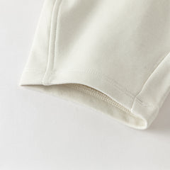 Dave&Bella Toddler Girls Grey Purple/Apricot Wide Casual Pants