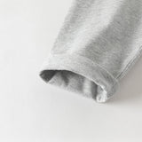 Dave&Bella Toddler Boys Apricot/Dark Grey Fashion Cotton T-shirt Tops