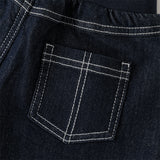 Dave&Bella Toddler Boys Casual Denim Blue Comfortable Wide Jeans