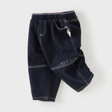 Dave&Bella Toddler Boys Casual Denim Blue Comfortable Wide Jeans