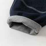 Dave&Bella Toddler Boys Casual Denim Blue Comfortable Wide Jeans