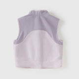Dave&Bella Toddler Girls/Boys Purple/Blue Turtle Sleeveless Outwear Vests