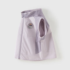 Dave&Bella Toddler Girls/Boys Purple/Blue Turtle Sleeveless Outwear Vests