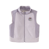 Dave&Bella Toddler Girls/Boys Purple/Blue Turtle Sleeveless Outwear Vests