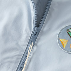 Dave&Bella Toddler Girls/Boys Purple/Blue Turtle Sleeveless Outwear Vests