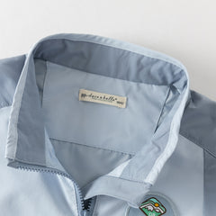 Dave&Bella Toddler Girls/Boys Purple/Blue Turtle Sleeveless Outwear Vests