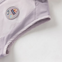 Dave&Bella Toddler Girls/Boys Purple/Blue Turtle Sleeveless Outwear Vests