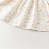 Dave&Bella Toddler Girls Light Pink Cute Print Long Sleeve Soft Top Pant Suits