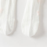 Dave&Bella Kids Girls Cute White Stretchable Footed Tights