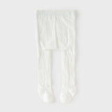 Dave&Bella Kids Girls Cute White Stretchable Footed Tights
