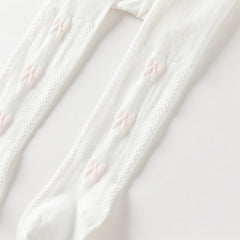 Dave&Bella Kids Girls Cute White Stretchable Footed Tights Leggings