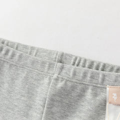 Dave&Bella Toddler Girls Navy Blue/Light Grey Versatile Slim Leggings