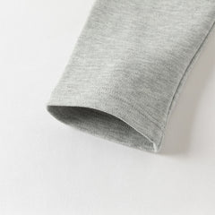 Dave&Bella Toddler Girls Navy Blue/Light Grey Versatile Slim Leggings