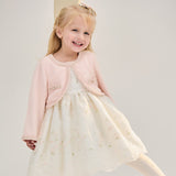 Dave&Bella Toddler Girls Sweet Pink Elegant Princess Mesh Dress