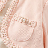 Dave&Bella Toddler Girls Sweet Pink Elegant Princess Mesh Dress