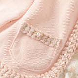 Dave&Bella Toddler Girls Sweet Pink Elegant Princess Mesh Dress