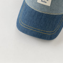 Dave&Bella Toddler Boys Cool Blue Adjustable Versatile Baseball Caps