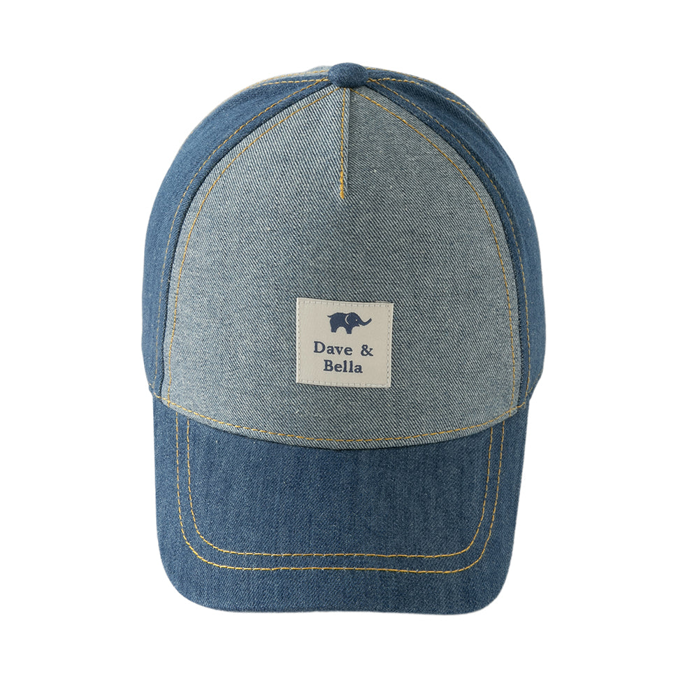 Dave&Bella Toddler Boys Cool Blue Adjustable Versatile Baseball Caps