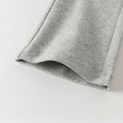 Dave&Bella Toddler Girls Fashion Light Grey/White Mesh Dress-style Pants