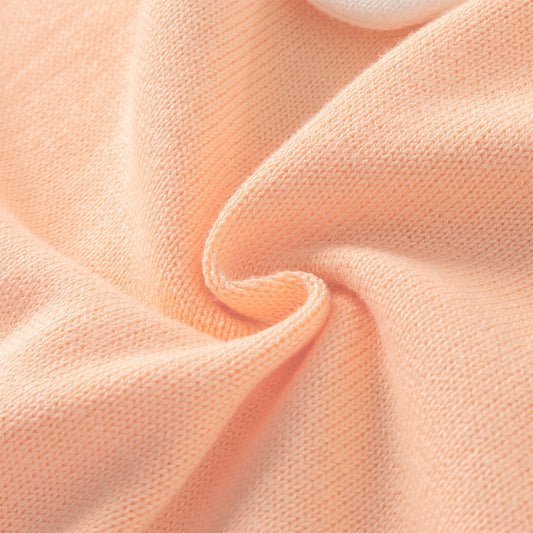 Dave&Bella Toddler Girls Cute Rabbit-style Orange Round Collar Cotton Tank Tops