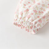 Dave&Bella Toddler Girls Adorable Pink Floral Print Outwear Hooded Jackets