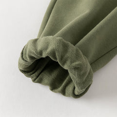 Dave&Bella Toddler Girls/Boys  Outdoor Cute Print Long Sleeve Hooded Top Pant Suits