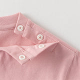 Dave&Bella Toddler Girls/Boys Beige/Pink/Blue Cute Cotton Soft T-Shirts