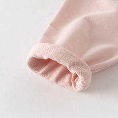 Dave&Bella Toddler Boys/Girls Blue/Light Pink Casual Loose Sweatshirt Tops