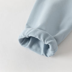 Dave&Bella Toddler Boys/Girls Blue/Light Pink Casual Loose Sweatshirt Tops